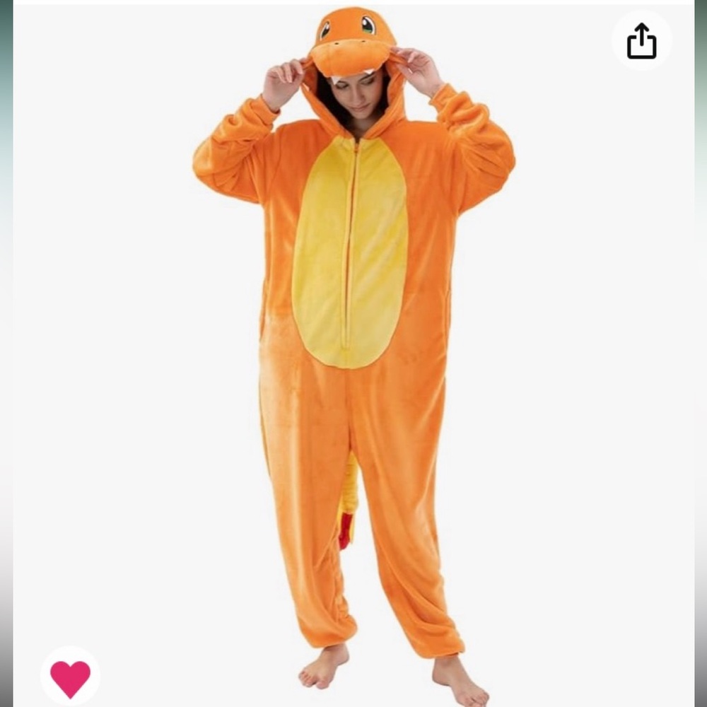 Charmander Unisex Onesie Costume